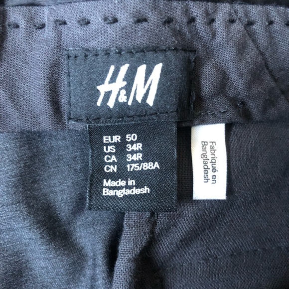 H&M Charcoal Grey Suit Jacket and Pants - Picture 6 of 6